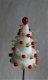 Juletræ 5 - med snoet guirlande - Miniature